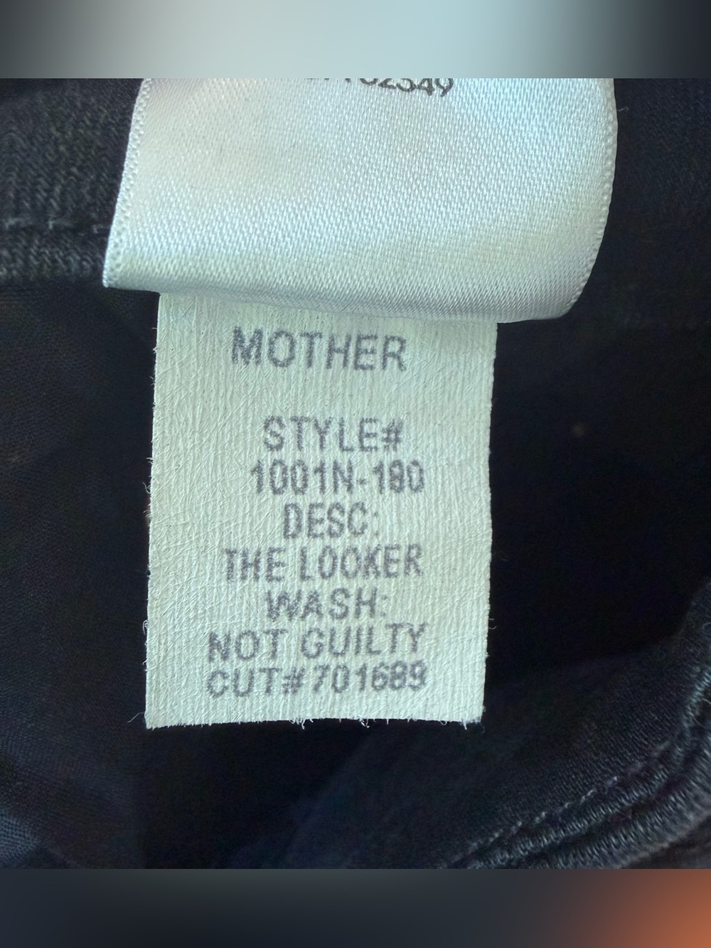 Mother The Looker Not Guilty Jeans Size 28 - Picture 4 of 10